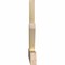 Ekena Millwork Saratoga Rough Sawn Timber Gable Bracket, Douglas Fir, 96"W x 24"H x 2"D x 4"F, 6/12 Pitch GBW096X24X0204SAR00RDF - alternate 3
